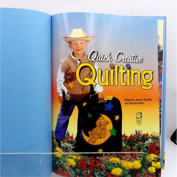 Quilting Pattern Book "Quick Creative Quilting" Jeanne Stauffer & Sandra Hatch - Picture 3 of 8